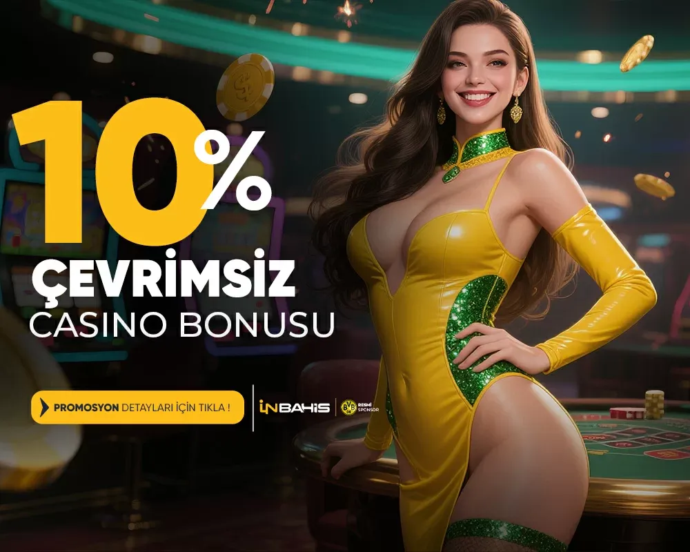 %10 Çevrimsiz Casino Bonusu