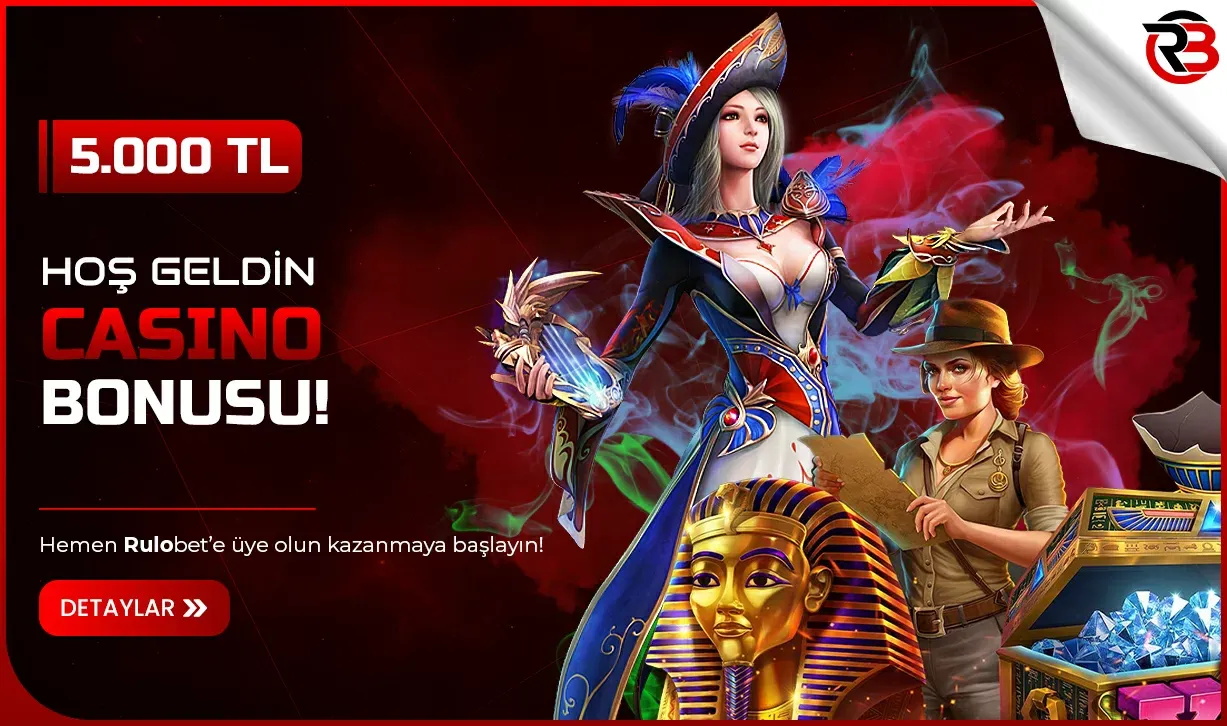 %100 Casino Hoş Geldin Bonusu İle 5000 Tl Fırsat