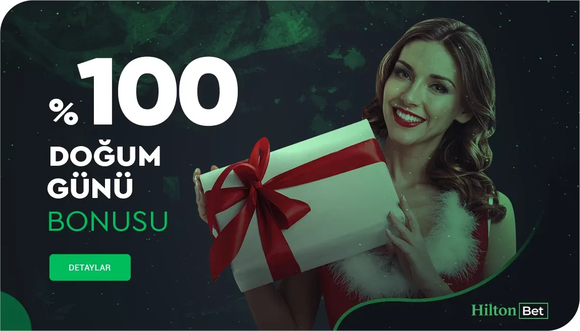 %100 Doğum Günü Bonusu