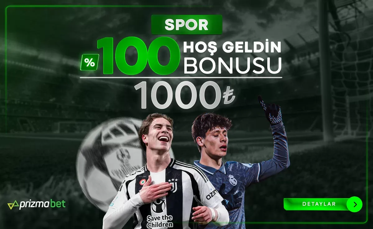 %100 Spor Hoş Geldin Bonusu 1000 Tl