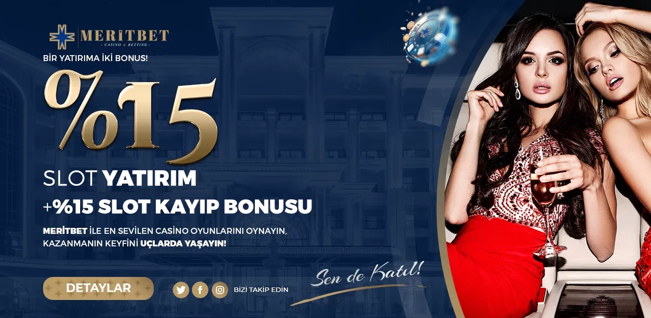 %15 Slot Yatırım Ve Kayıp Bonusu