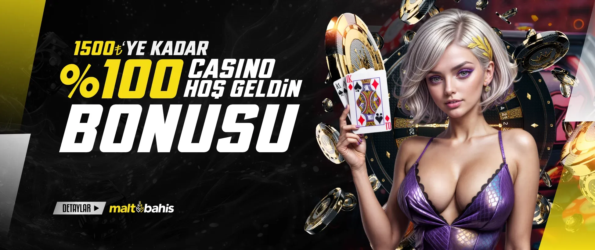 1500 Tl’ye Kadar %100 Casino Hoş Geldin Bonusu