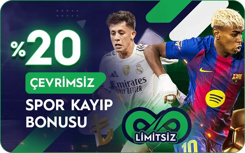 %20 Çevrimsiz Spor Kayıp Bonusu Fırsatı