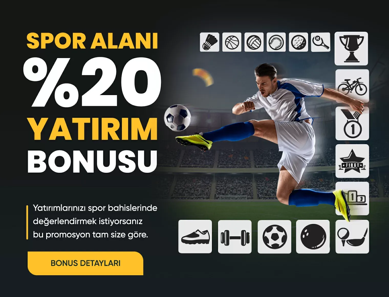 %20 Spor Yatırım Bonusu