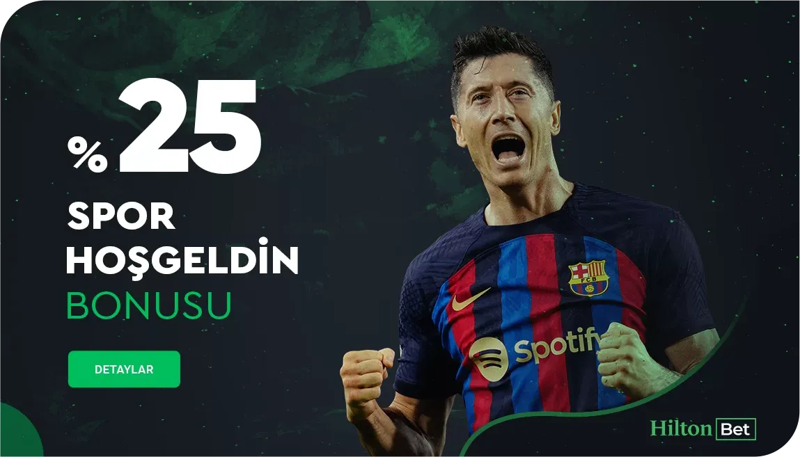 %25 Spor Hoş Geldin Bonusu