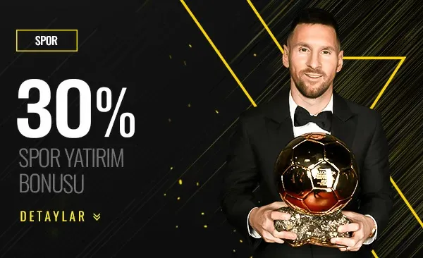 %30 Spor Yatırım Bonusu Fırsatı