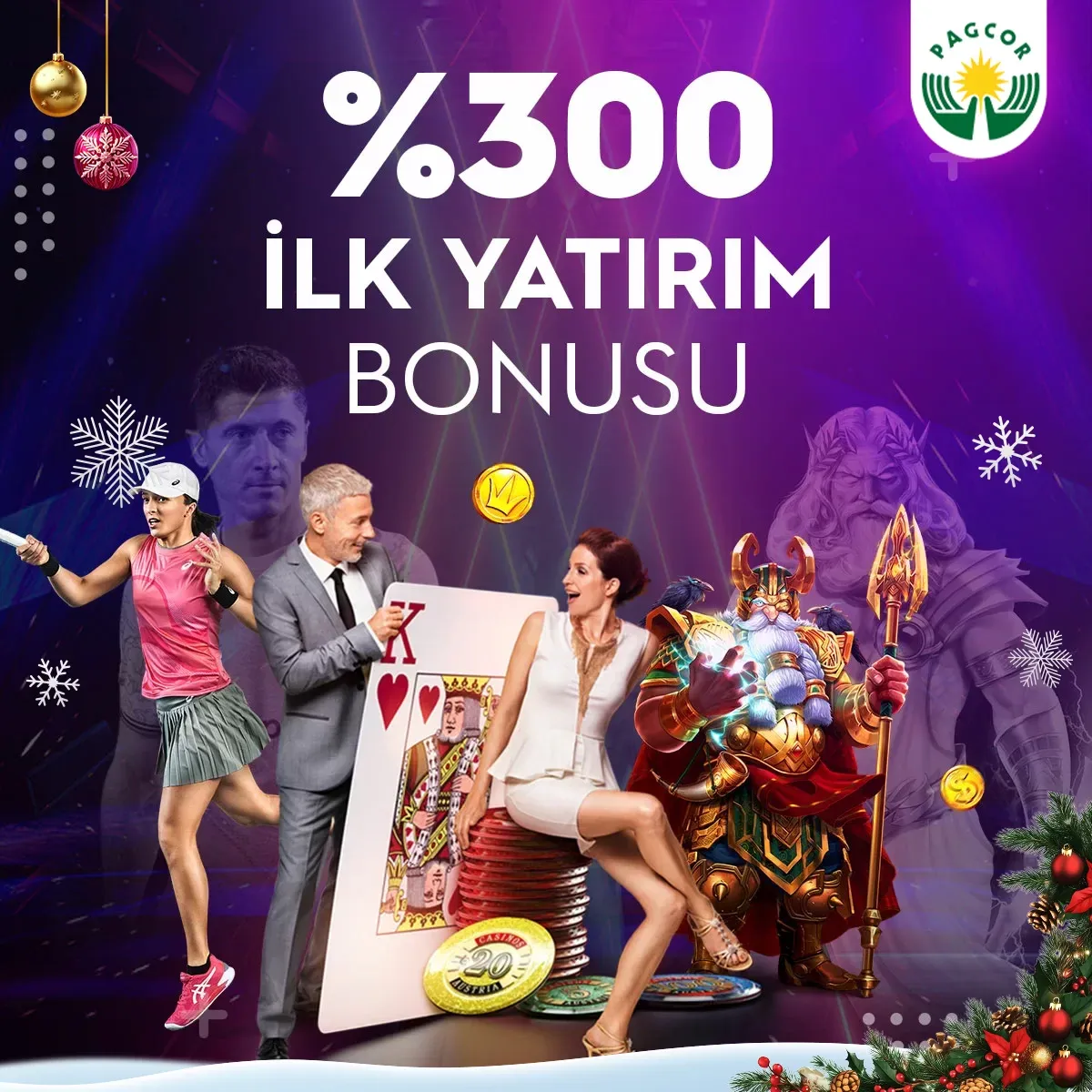 %300 İlk Yatırım Hoş Geldin Bonusu