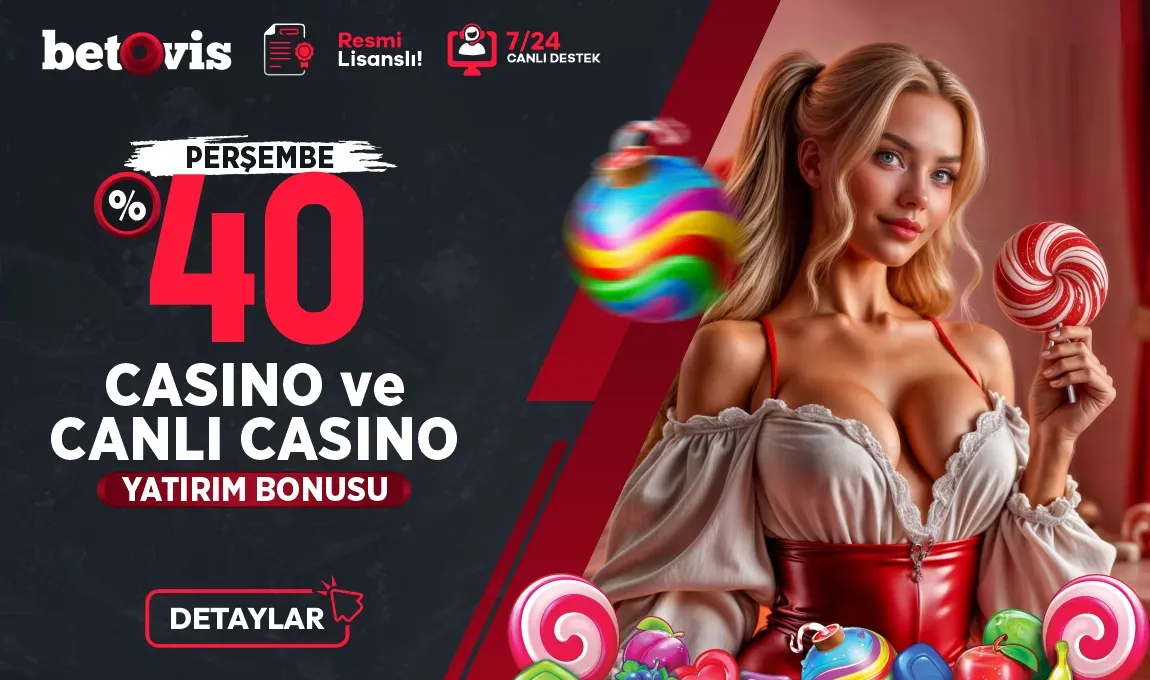 %40 Perşembe Casino Yatırım Bonusu