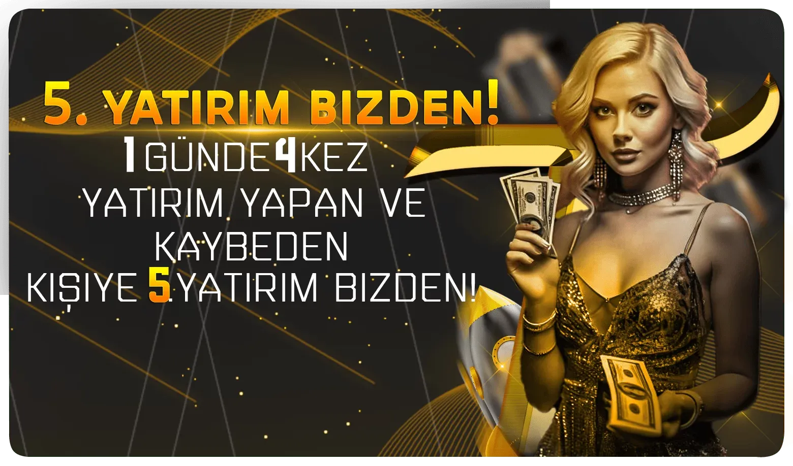 5. Yatırım Bizden Freebet Kampanyası