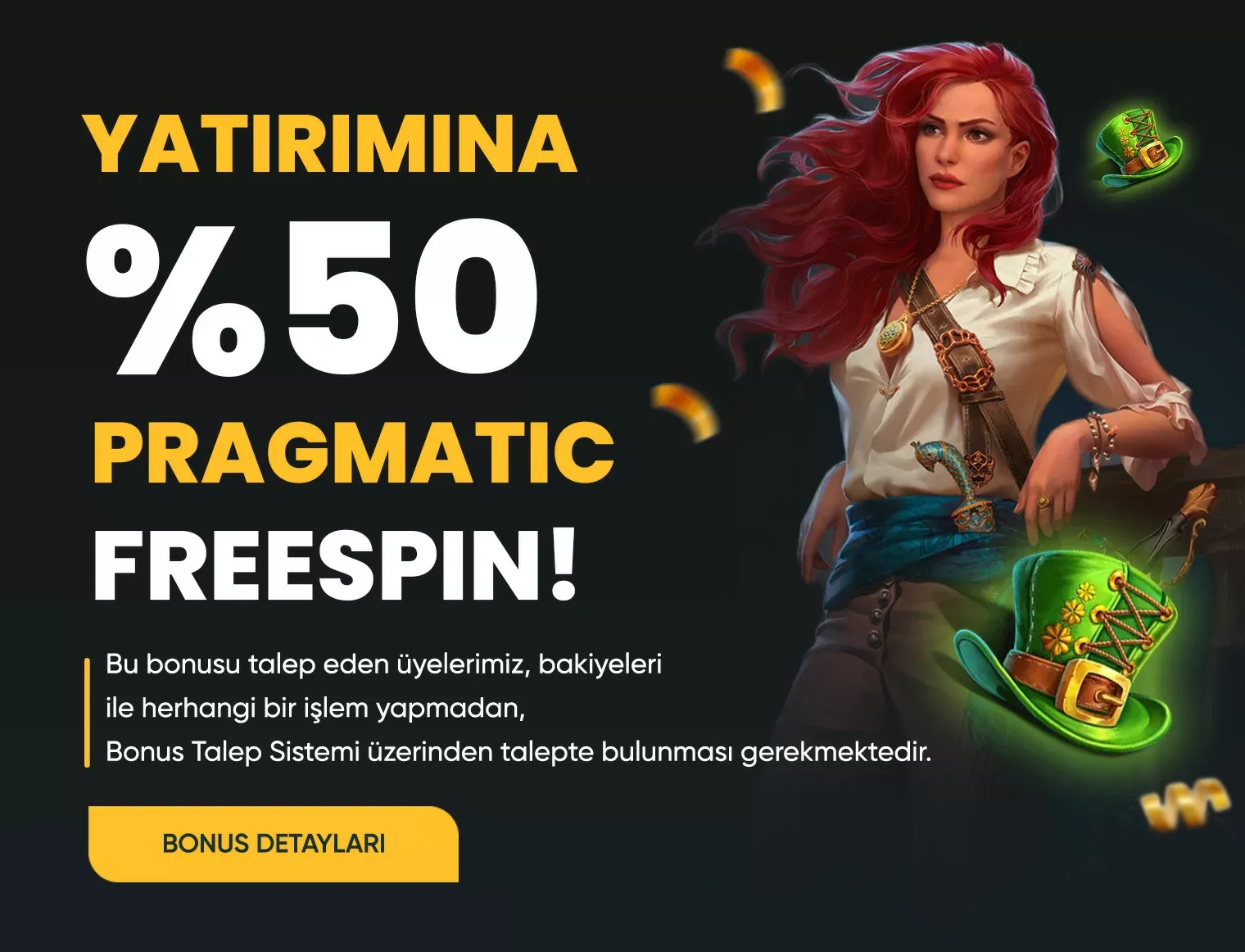 %50 Pragmatic Freespin Bonusu