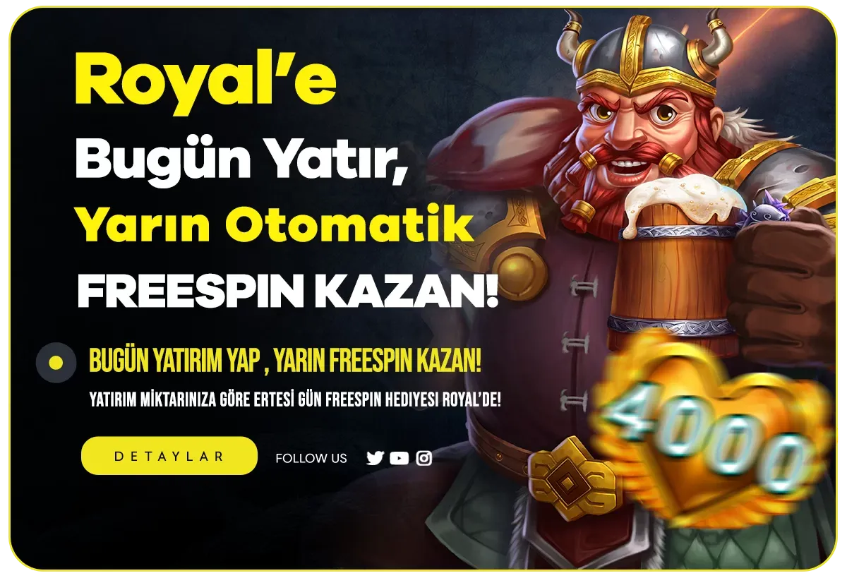 Bugün Yatır, Yarın Otomatik Freespin Kazan