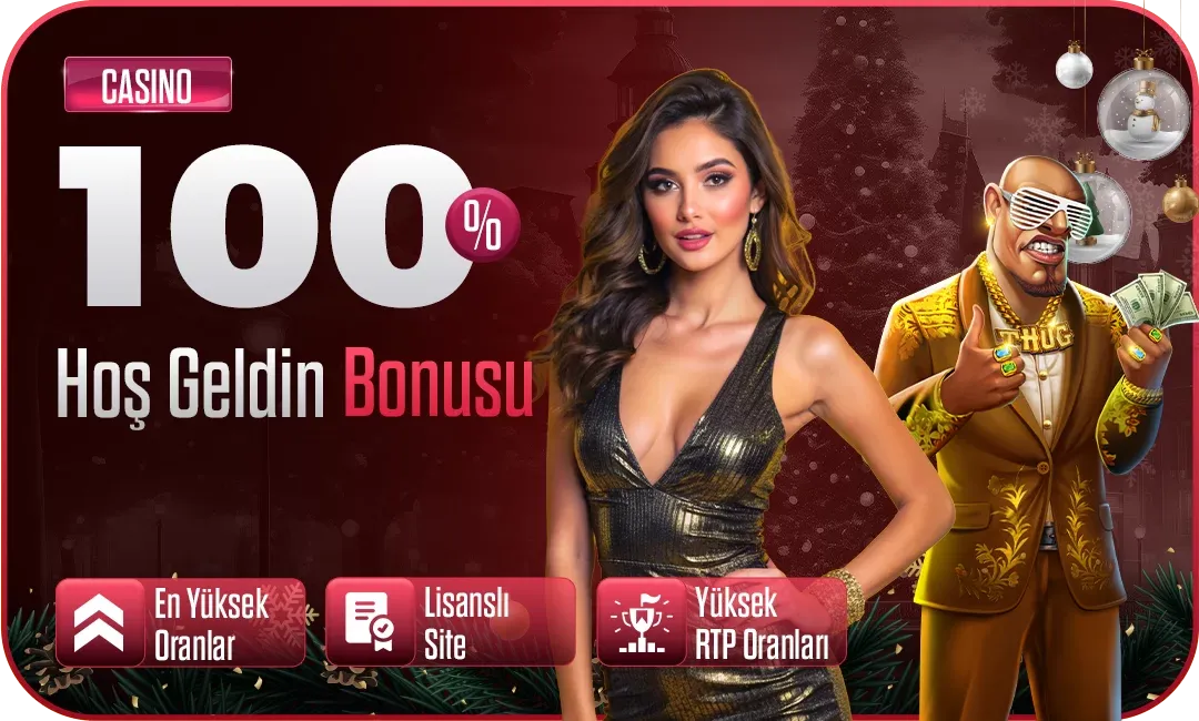 Casino %100 Hoş Geldin Bonusu Fırsatı