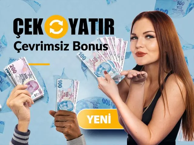 Çek-Yatır Casino Yatırım Bonusu