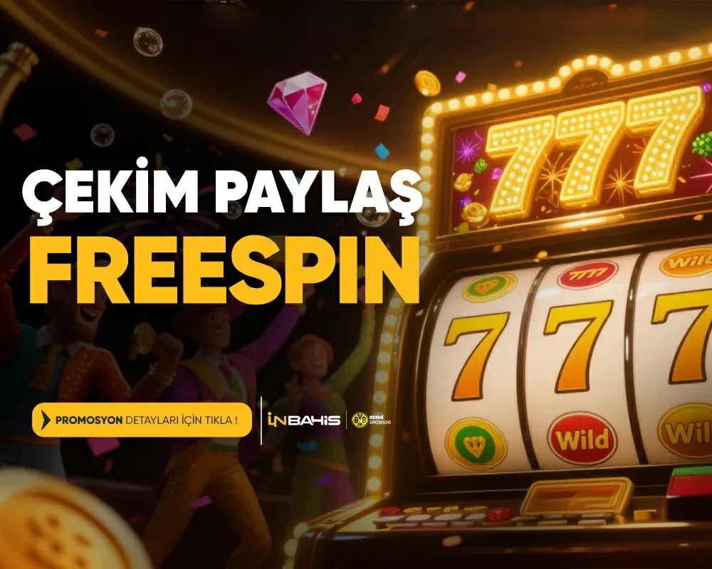 Çekim Paylaş Freespin Bonusu