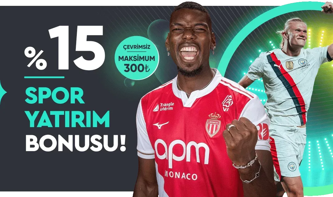 Çevrimsiz %15 Spor Yatırım Bonusu Fırsatı