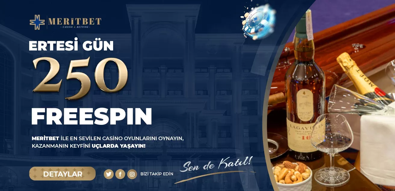 Ertesi Gün 250 Freespin Kampanyası