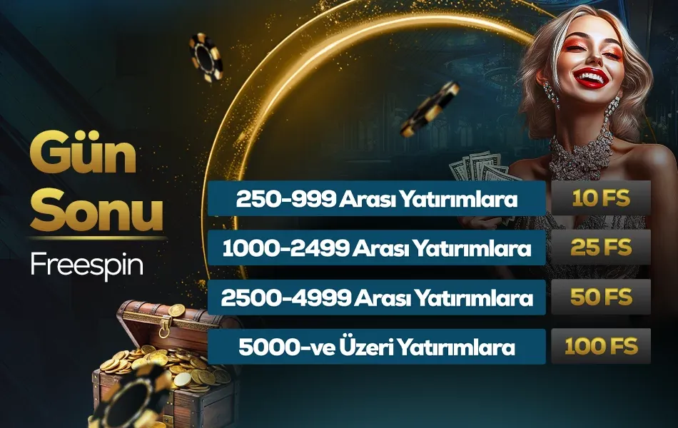 Gün Sonu Freespin Bonusu