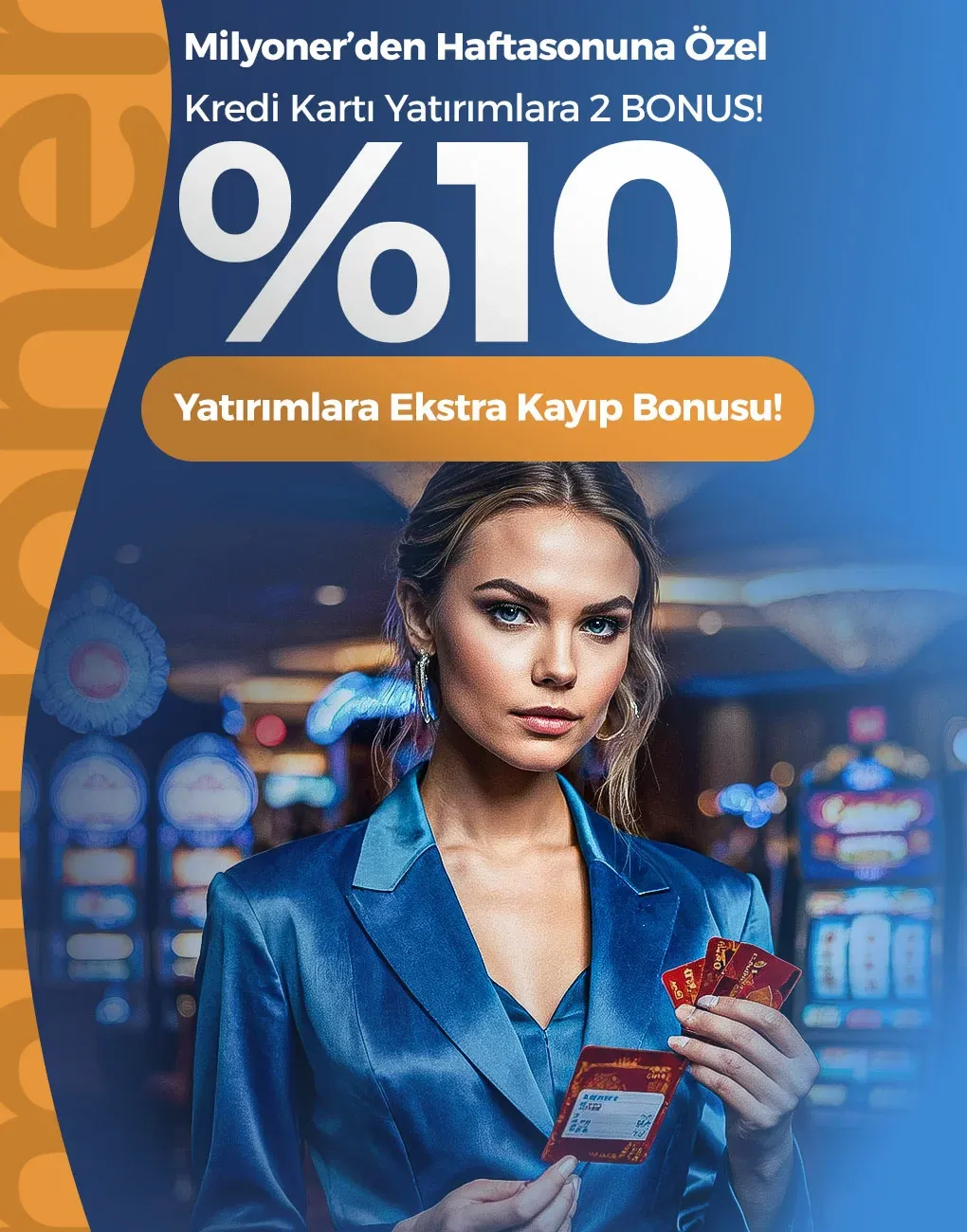 Hafta Sonu Kredi Kartına %10 Kayıp Bonusu