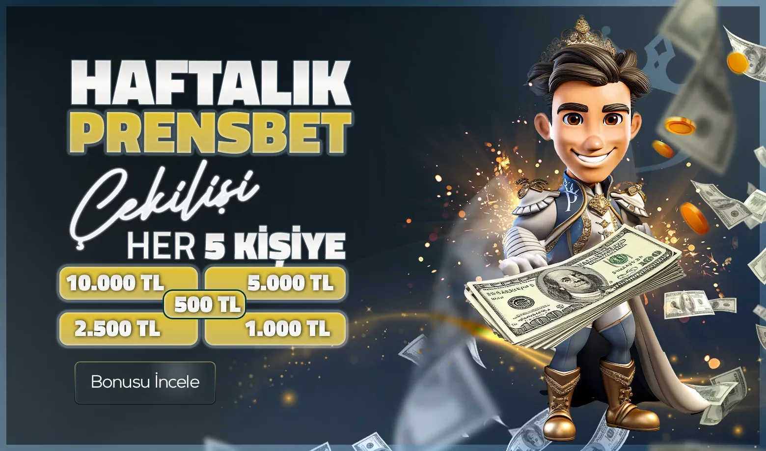 Haftalık Çekiliş İle 10.000 Tl Nakit Ödül Fırsatı