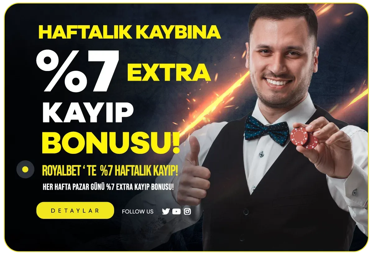 Haftalık Kayıplara Ekstra %7 Kayıp Bonusu