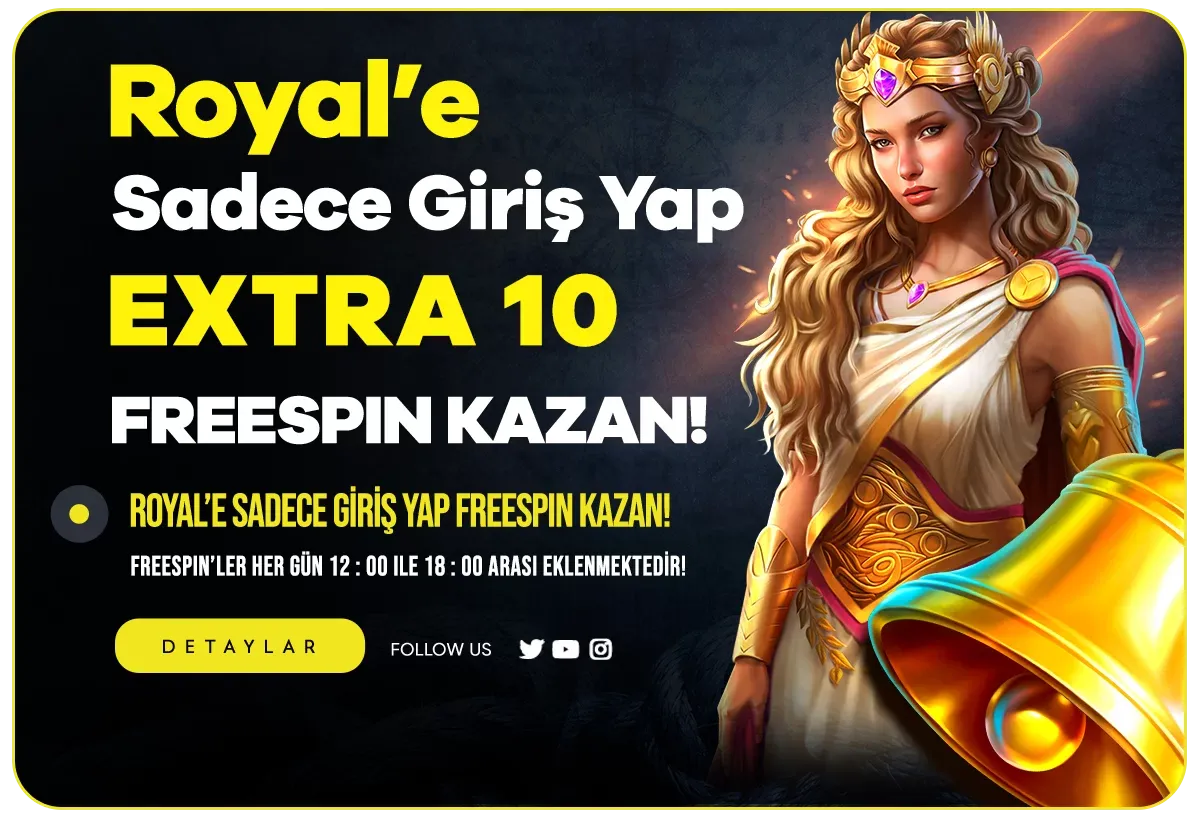 Her Gün Giriş Yaparak 10 Freespin Kazan