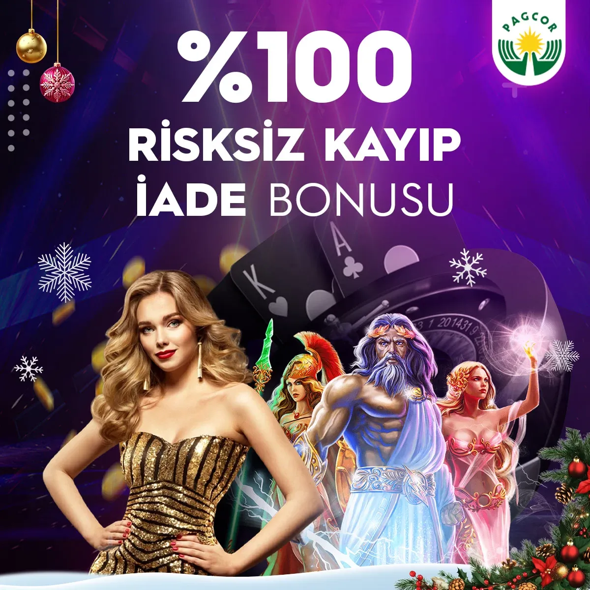 İlk Yatırımda %100 Risksiz Kayıp İade Bonusu