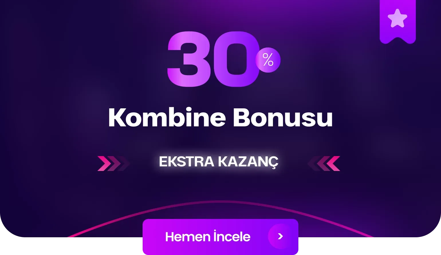 Kombine Kuponlarda %30’a Varan Ekstra Kazanç Fırsatı