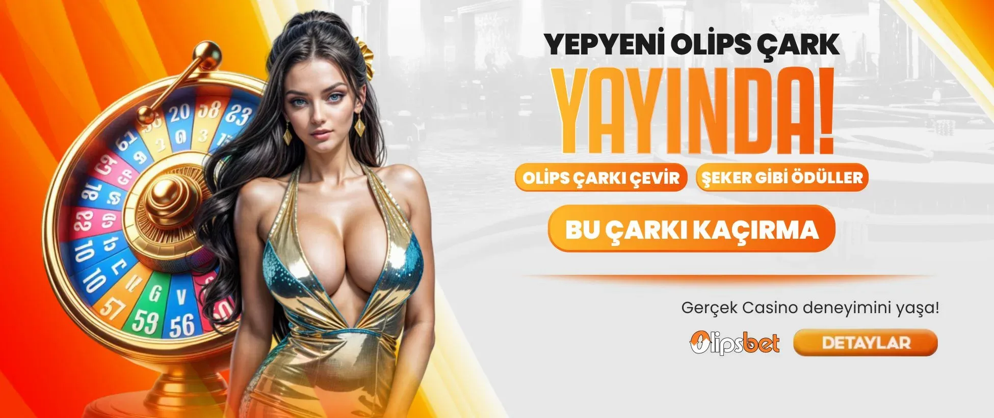 Olipsbet Şans Çarkı İle Büyük Ödüller Seni Bekliyor
