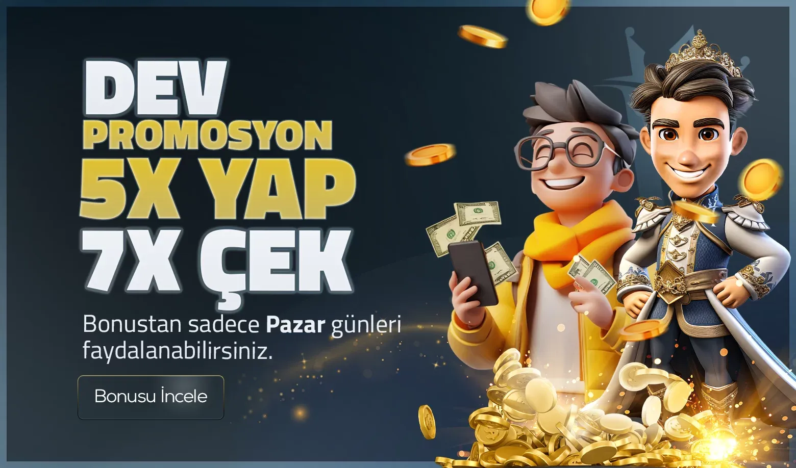 Pazar Gününe Özel 5 Kat Yap 7 Kat Çek