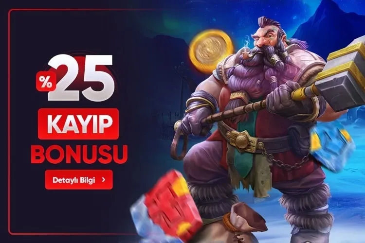 Spor Ve Casino İçin %25 Anlık Kayıp Bonusu