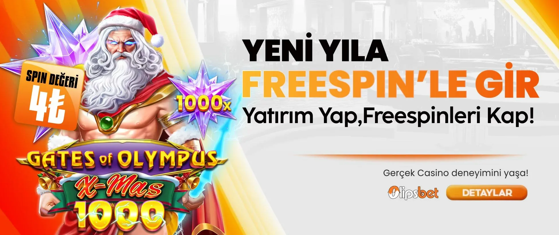 Yeni Yıla Freespin Kampanyası